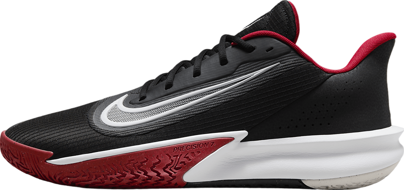 Nike Precision 7 Basketball Shoes Black Red Men\'s 10 Women\'s 11.5 NWT Nike Precision 7 White Black for Sale | Authenticity  main image 2