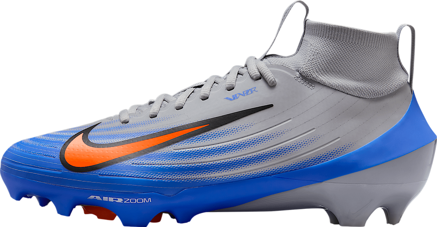 NEW Nike Air Zoom Vapor Pro 1 Grey Blue Football Cleats Mens Size 13 B3298101_01 main image 3