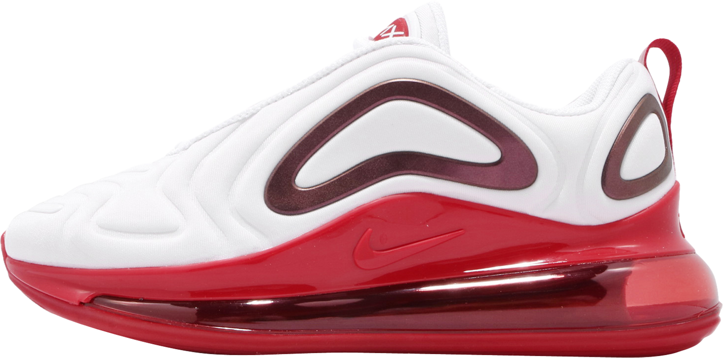 Size 5Y/6.5Women - Nike Air Max 720 white shoes Nike Air Max 720 White Pink Rise (Women main image 2