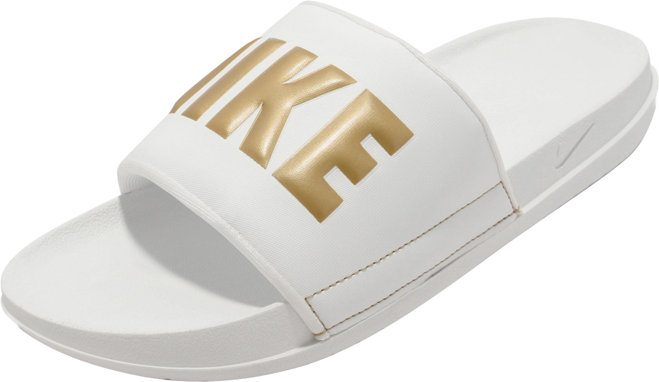 Nike Slides in Metallic Rose Gold and White Benassi Jdi Slides Nike Benassi Slides Rose Gold Nike  main image 2