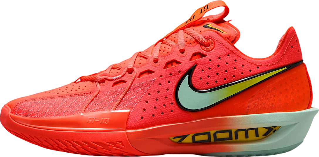 Nike Zoom GT Cut 3 Bright Mango Bleached Coral | KicksOnFire display picture 1