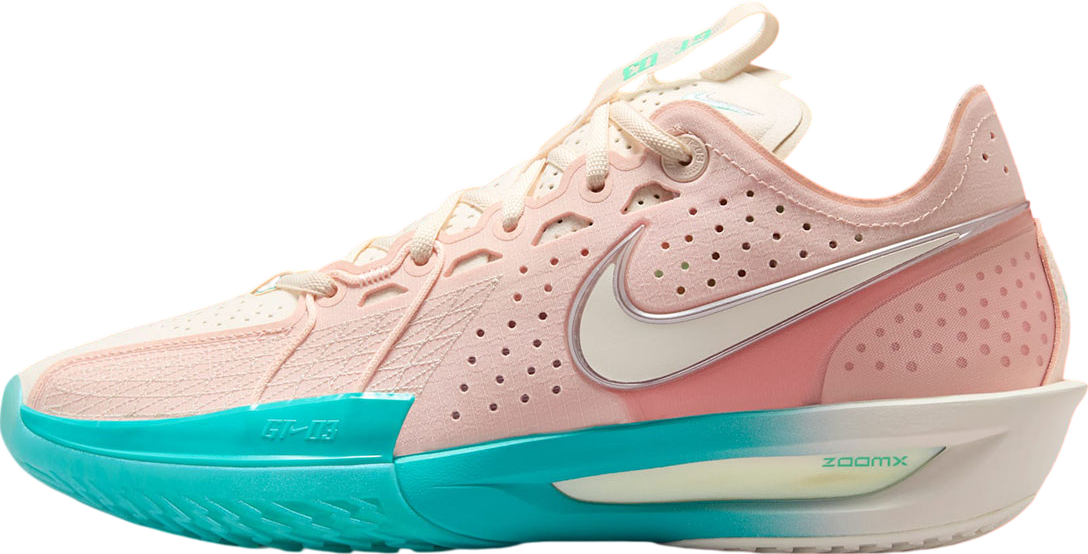 Nike Zoom GT Cut 3 White / Bleached Turquoise - Jul 2025  display picture 1