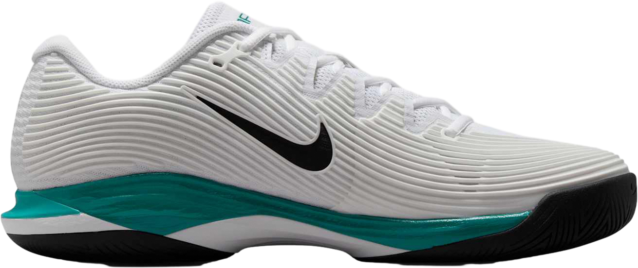 Nike Men’s Zoom Vapor 12 White Athletic Shoes with Black Swoosh Size 10.5 Mint Nike Vapor 12 Men main image 2