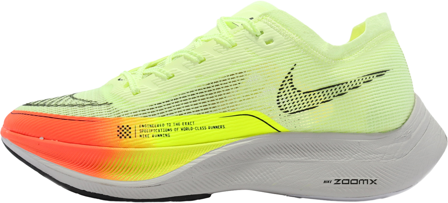 Nike ZoomX Vaporfly Next% 2 Mens 9.5 Barely Volt Orange Racing Shoes CU4111-700 Orange Nike ZoomX Vaporfly NEXT% 2 | SVD main image 2