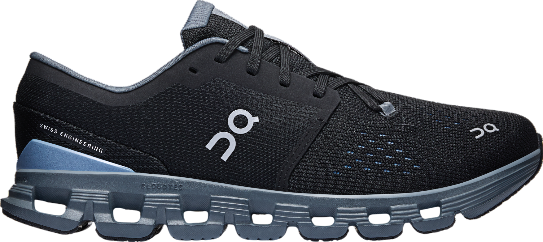 On Cloud X 4 Black / Chambray - Nov 2024 - 3ME30041446 