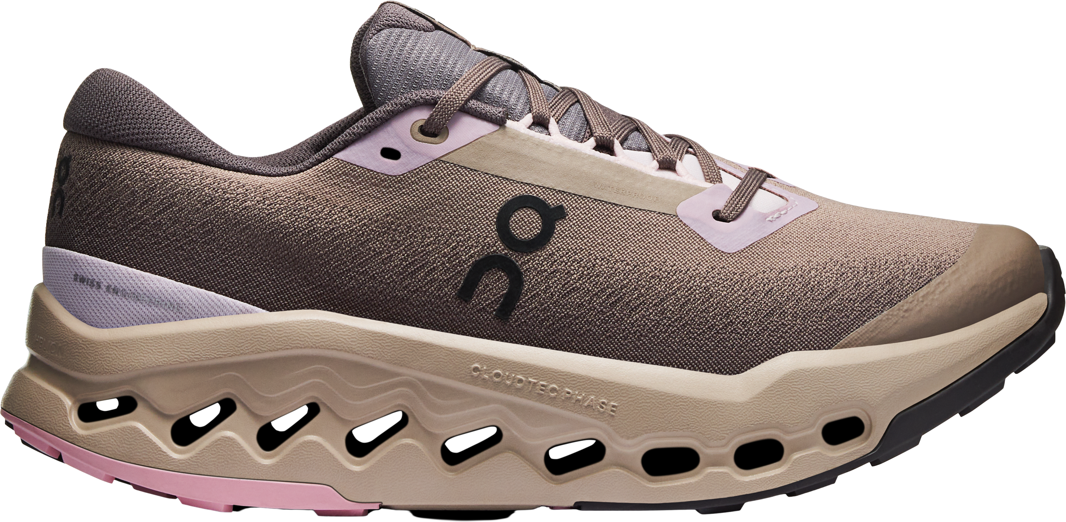 On Running Cloudsurfer Trail Men\'s Size 7 Hunter Ice Green Brown 3ME10112281 Cut in half: On Cloudsurfer Trail Review | RunRepeat main image 3