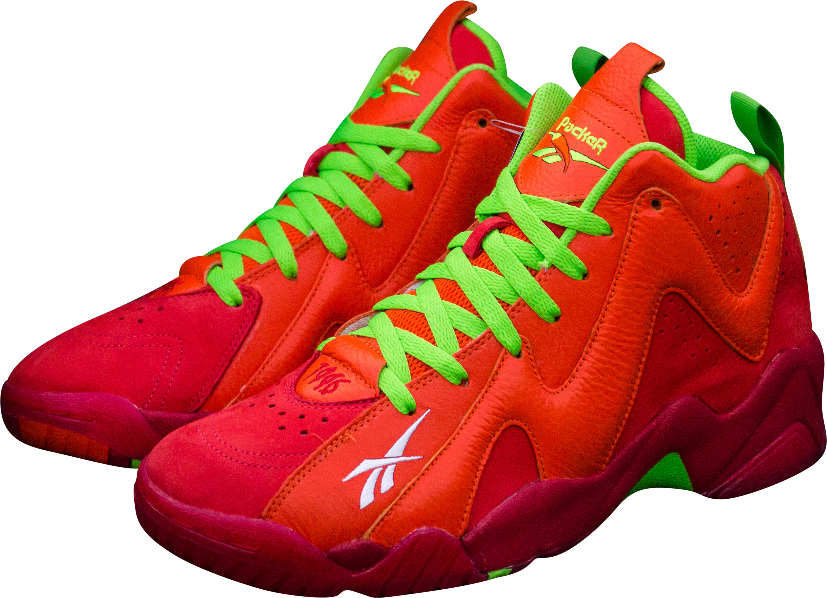Packer Shoes x Reebok Kamikaze II Mid - Chili Pepper | KicksOnFire