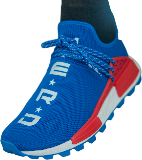 Pharrell x adidas NMD Hu NERD Blue - Nov 2018 - EF2682  display picture 2