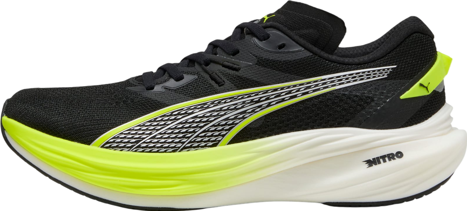 Puma Deviate Nitro 3 Wide Black / Sunset Glow - Jun 2024 