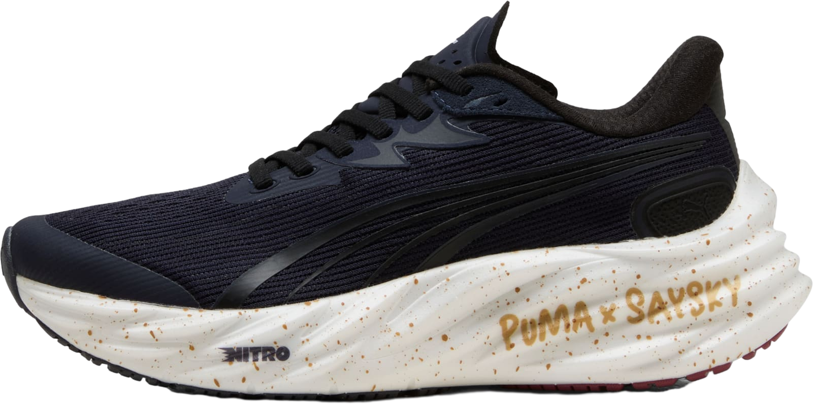 Puma x Saysky Velocity Nitro 4 Dusky Gray / Team Regal Red