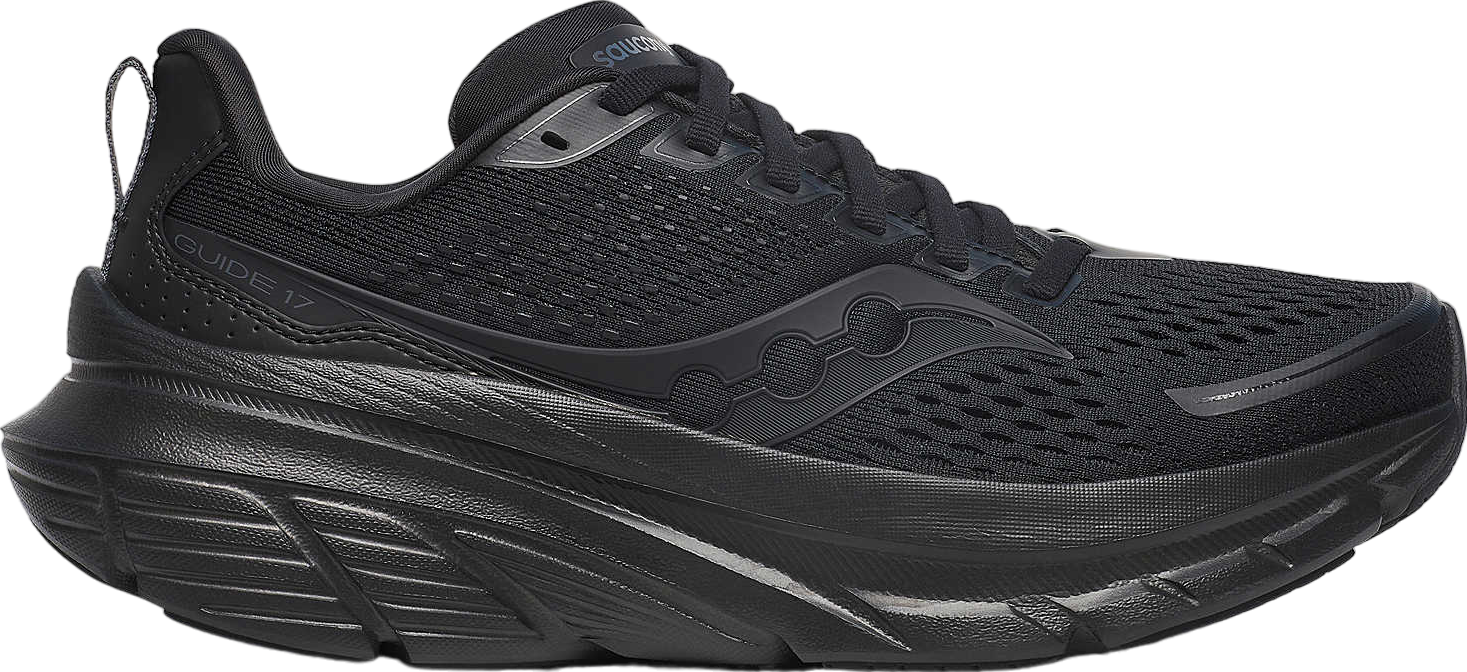 Saucony Guide 17 Wide Black / White - Feb 2024 - S20937-100  display picture 1