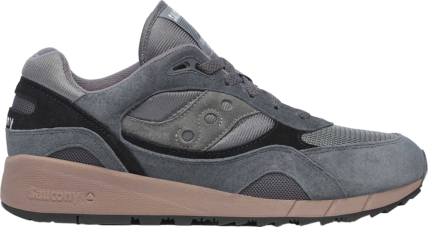 Saucony Shadow 6000 S70441-82 Iron Morel Retro Sneakers Men’s 8 Women’s 9.5 Saucony Original Shadow 6000 - Iron/Morel - Swell-O-Phonic main image 3