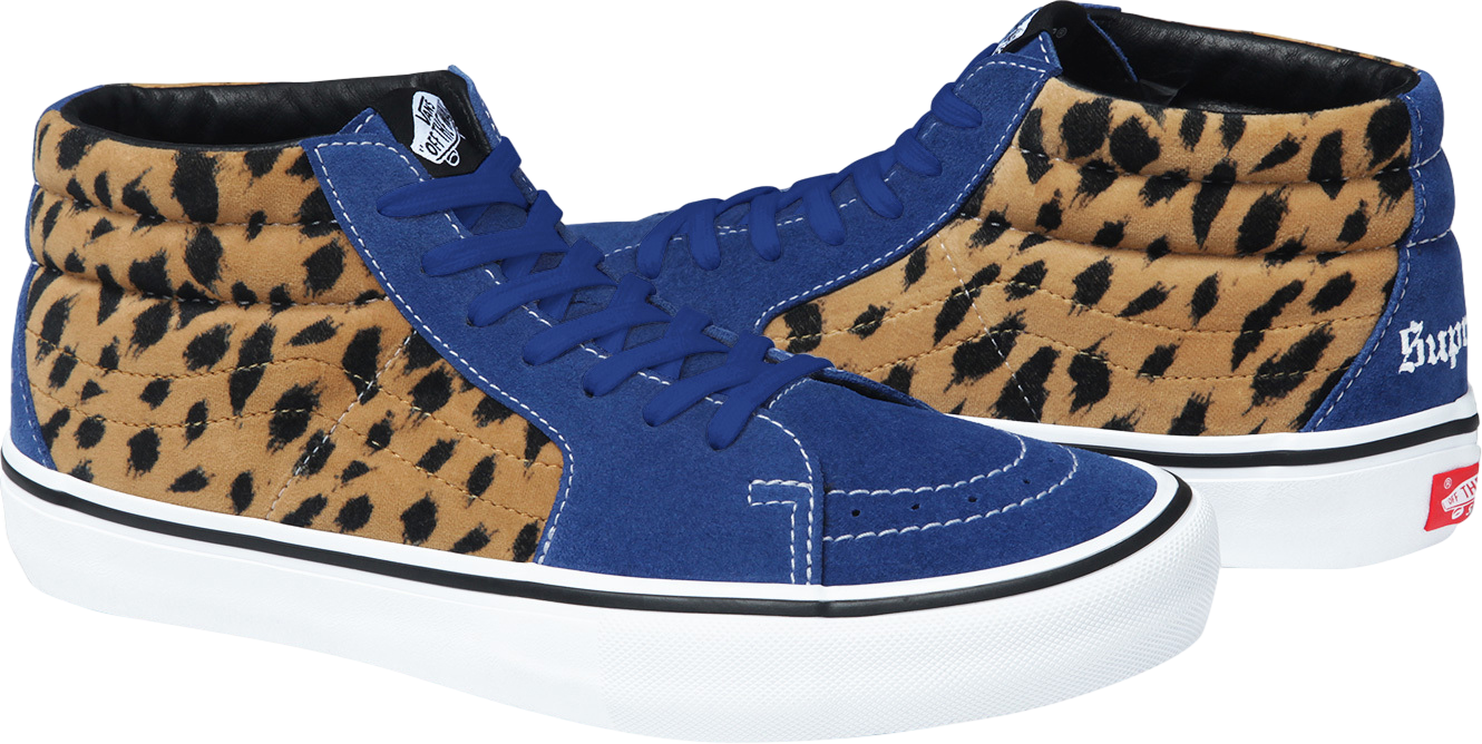 Supreme x Vans Sk8-Mid Pro Royal - Mar 2017 - KicksOnFire.com