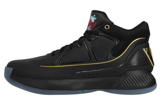 adidas D Rose 10 Core Black Signal Coral Signal Green | KicksOnFire