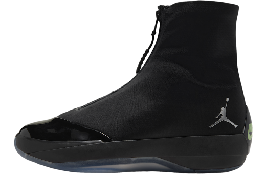 Air Jordan 4028 Black / Metallic Silver
