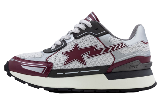 Bape Cross Sta #1 Burgundy | KicksOnFire