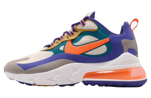 Nike Air Max 270 React Light Orewood Brown Hyper Crimson
