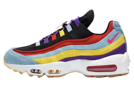 Nike Air Max 95 Psychic Blue Chrome Yellow