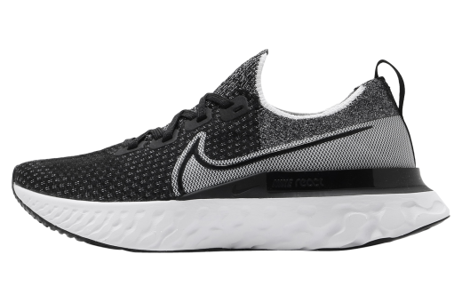 Nike React Infinity Run Flyknit Black White