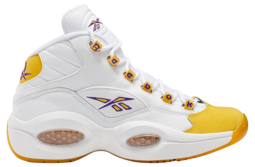 Reebok Question Mid Yellow Toe