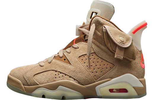 Travis Scott x Air Jordan 6 British Khaki