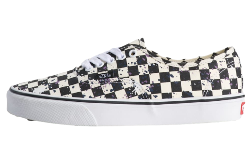 Vans Authentic Splatter Checkerboard Black | KicksOnFire