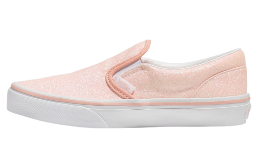 Vans Classic Slip-on Glitter GS Apricot Nectar