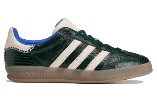 Wales Bonner x Adidas Gazelle Croc Crystal Sky / Green Night