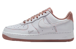 Nike Air Force 1 07 Mini Jewel WMNS White / Metallic Silver - Jun 