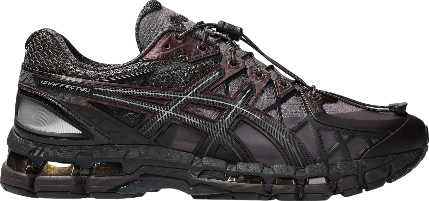 Unaffected x Asics Gel-Kayano 20 Dark Cherry / Black - Dec 2024 