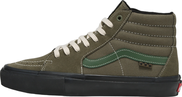 Vans Skate Sk8-Hi VN0A5FCCBKO Black/Olive Mens 7.5 Skate NIB Men main image 3
